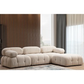 Resim Vivense NEW BUBBLE MODÜLER KÖŞE KOLTUK, EKRU 