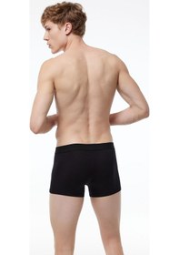 Resim Malabadi Erkek Siyah 3 Lü Paket Modal Kısa Boxer 011 