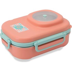 Resim Braventa Collection Uzspace 600 ml Çorba Kaseli-Çelik Kaşık Çatallı Paslanmaz Çelik Bento Lunch Box Yeni Nesil Sefer Tas 