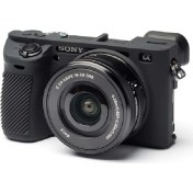 Resim Dp Sony A6300 Silikon Kılıf Siyah 