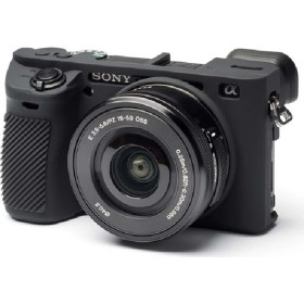 Resim Dp Sony A6300 Silikon Kılıf Siyah 