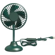 Resim Xiyyadms "taşınabilir Usb Mini Araç Fanı - 3 Hız Ayarlı, 360 Dönebilir, Sessiz Ve Güvenli" 