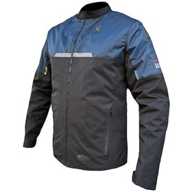 Resim Xspeed Wise Korumalı Motosiklet Montu 50. Yıl Özel Mavi Siyah 