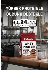 Resim Fellas Whey Protein Tozu Doypack - Çikolata Aromalı 525 G Çikolata 