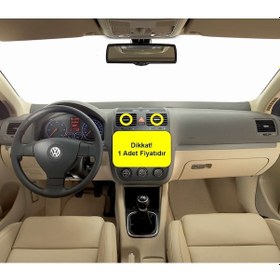 Resim VW Jetta 5 06-11 Orta Havalandırma Izgarası Tuşu 1K0819728J 1 Ad 