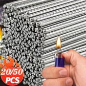 Resim 20/50adet Alçak Sıcaklık Evrensel Kaynak Teli - Alüminyum ve Alüminyum Alaşımlı Ev Tamiratı için Mükemmel! Kaynak işlemleri Gaz Kaynak veya Argon Ark Kaynak kullanılarak gerçekleştirilir ve kaynak tozu birlikte kaynak için eklenir. 