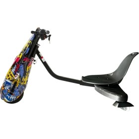 Resim Drift Car Elektrikli Kaykay Hoverboard Kask Dizlik Hediyeli Bluetoothlu 