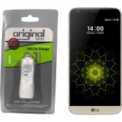 Resim Case Man LG G5 SE Araç Şarj Cihazı Hızlı Şarj Özellikli Adaptör 