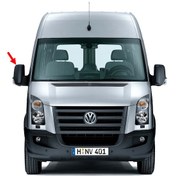 Resim VW Crafter 2006-16 Sağ Dış Yan Dikiz Aynası Üst Kapağı 2E1857516B 