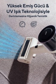 Resim Sinbo Bldc Motorlu Dikey Kablosuz Şarjlı Led Aydınlatmalı Süpürge Svc-8620 - (UV LED'Lİ Mite Başlık ) 