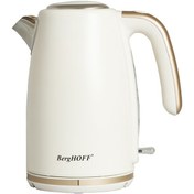 Resim Berghoff GEM PEARL 1.7 Litre Vanilya Krem Rengi Gold Modern Su Isıtıcı 