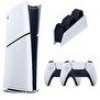 Resim Sony Playstation 5 Slim Digital 1 TB  YD + 2 Kol + Şarj istasyonu 