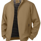 Resim OBM Erkek Koyu Yeşil Tam Fermuarlı Dik Yaka Ceket - Kışa Hazır Günlük Mont, Polyester Astar ve Dayanıklı Yapı, Sonbahar/Kış Dış Mekan & Gündelik Giyim için Düz Kesim, Modern Erkek Üst Giysisi, Mevsimsel Katmanlama, Şık Tasarım, Premium Bitiş, Şehir Stili 