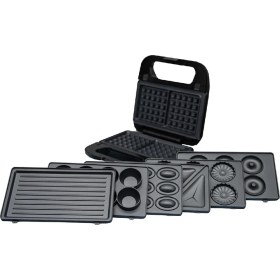 Resim Sokany Yapışmaz Kaplamalı Kompakt Waffle Makinesi Dikey Saklamalı SK-08063 