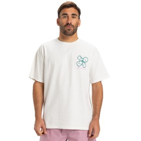 Resim Quiksilver Hw Outside Inside Erkek Beyaz Tişört 