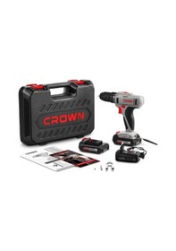 Resim Crown CT21055L 14.4V 1.5 Ah Li-ion Çift Akülü Darbesiz Şarjlı Matkap Vidalama 
