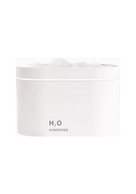 Resim H2o Humidifier 800ml Ultrasonik Hava Nemlendirici Buhar Makinesi Double Spray Aroma Difüzörü 001 