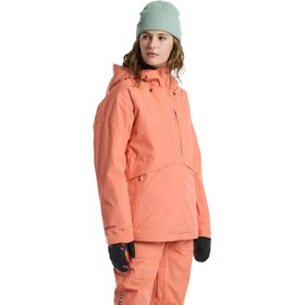 Resim Burton Pillowline Gore-Tex Anorak Kadın Pembe Snowboard Ceketi 