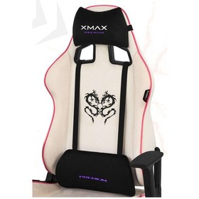 Resim Rio Plus Balerion Terletmez Kadife Kumaş Beyaz Gaming Oyuncu Koltuğu -1 Beyaz 