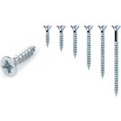 Resim 6X80 Sunta Vidası 50 Li Paket 