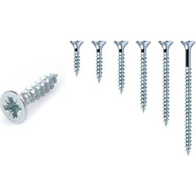 Resim 6X80 Sunta Vidası 50 Li Paket 