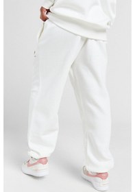 Resim Nike Sportswear Phoenix Fleece Oversize High Rise Pants Kadın Oversize Yüksek Belli Şardonlu Eşofman Altı Beyaz Beyaz 