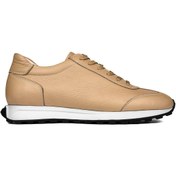 Resim TEZCAN KUNDURA Raider Vizon Gerçek Deri Sneaker Erkek Spor Ayakkabı 