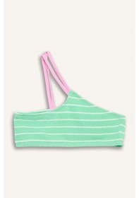 Resim Defacto Çizgili 2li Bikini Kız Çocuk G5754a826hsgn1204 Yeşil-gn1204 