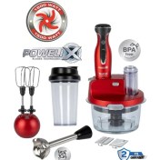 Resim Tefal Dilimleyici ve Rende 4 Bıçaklı Powelix 1500W Güç 1,5 Litre Cam Hazneli Mutfak Robotu + Hassas Mutfak Tartısı 