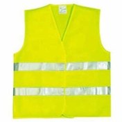 Resim MOTOSVN Motosiklet Bisiklet Fosforlu Yelek Rekleftif Xl Sarı 