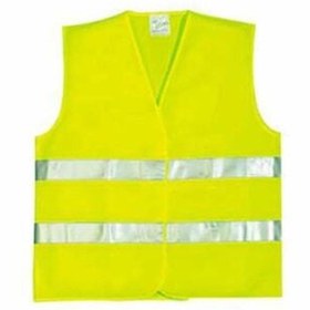 Resim MOTOSVN Motosiklet Bisiklet Fosforlu Yelek Rekleftif Xl Sarı 