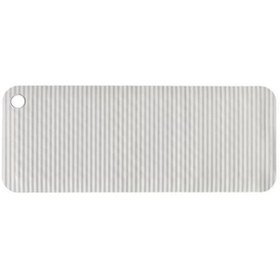 Resim IKEA Vantuzlu Banyo Ayak Kaydırmaz Matı 33x84 cm Gri Renk Küvet-Duş İçi Kauçuk 