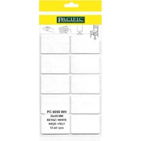 Resim Pacific Beyaz Yapışkanlı Keçe (35 mm x 55 mm) 