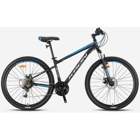 Resim Kron Vortex 4.0 - 26 Mtb - 16' - 21 Vites - M.dısc - Mat Siyah-Gri/Mavi Siyah 