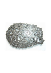 Resim Bisiklet Vitesli Zincir 20 Boy 24 Boy 26 Boy Bisikletlere Uygun Siyah 