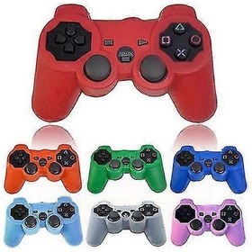 Resim Silicone Protective Skin Cover Case For Playstation 3 Ps3 Controller Gamepad 