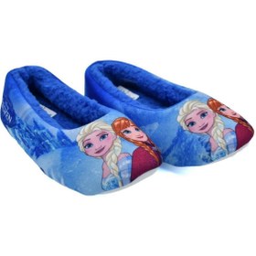 Resim Frozen Elsa Kız Çocuk Mavi Ev Babeti Panduf 