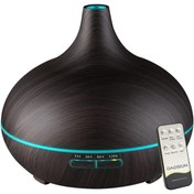 Resim Isweep Uzaktan Kumandalı 550 ml Aroma Difüzörü Ultrasonik Hava Nemlendirici 7 Renk Led 