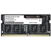 Resim Elite 8Gb DDR4 3200Mhz Sodimm TED48G3200C22-S01 Notebook Ram Team