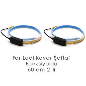 Resim İtibar Far Kayar Led Şeffaf 