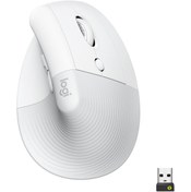 Resim logitech Lift Sessiz Kablosuz Ergonomik Dikey Mouse - Beyaz 910-006475 