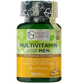 Resim Natures Supreme Multivitamin For Men 30 Kapsül Aromasiz 