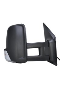 Resim Spj Dış Dikiz Aynası Vw Crafter Uzun Kollu 2009 - 2017 -mercedes Sprinter 2007-2017 Elektrikli, Isıtmalı, Sinyalli, Manuel Katlanır, Astarlı Kapak, 6 Pin Sağ 