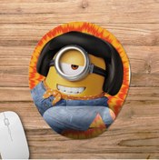 Resim Pixxa Minyonlar 2 - Minions: The Rise Of Gru Bilek Destekli Mousepad Model - 2 Oval 