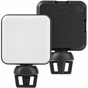 Resim Hombey Andoer W36 Led Işık 5600k 36 Led 90+ Crı Bilgisayar Klip 3 Soğuk Ayak 1200mah Pilli Video Konferans Canlı Yayın 