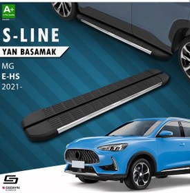 Resim S-dizayn Mg E-hs S-line Krom Yan Basamak 183 Cm 2021-2024 A+ Kalite 