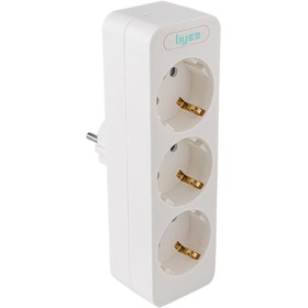 Resim Byes By80-116 Beyaz Dikey Üçlü Golyat 