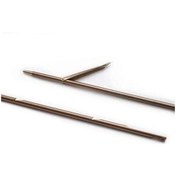 Resim 75cm 6.5mm Paslanmaz Çelik Menevis Çentikli Tahitian Zıpkın Şişi 