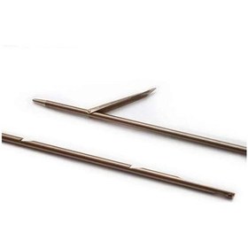 Resim 75cm 6.5mm Paslanmaz Çelik Menevis Çentikli Tahitian Zıpkın Şişi 