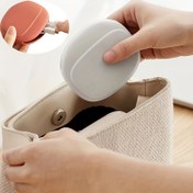 Resim 3 Adet Silikon Seyahat Organizer Çantaları - Kolye Standlı Hafif Kordon & Takı Saklama Çantaları, Kadınlar ve Erkekler için Taşınabilir Çok Renkli Dolaşmaz Tasarım (Kırmızı, Gri, Yeşil), Mutfak Organizasyonu, Basit Desen, Fermuar Kapatma 